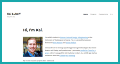 Desktop Screenshot of kailukoff.com